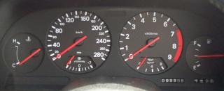 my z - 280km/h meter